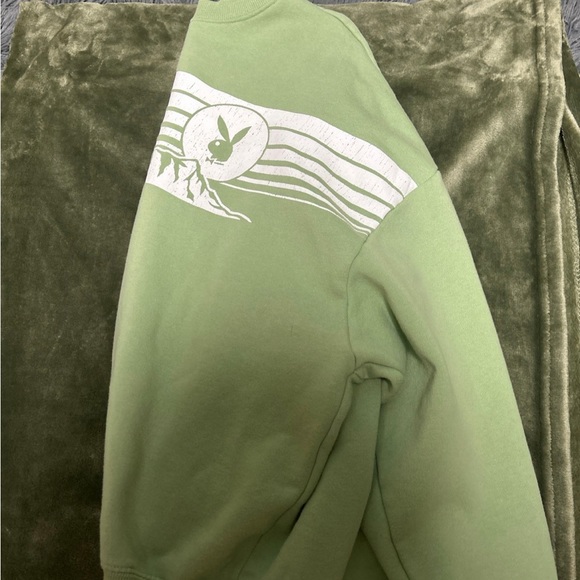 Playboy Sweater one size Green - Picture 2 of 3